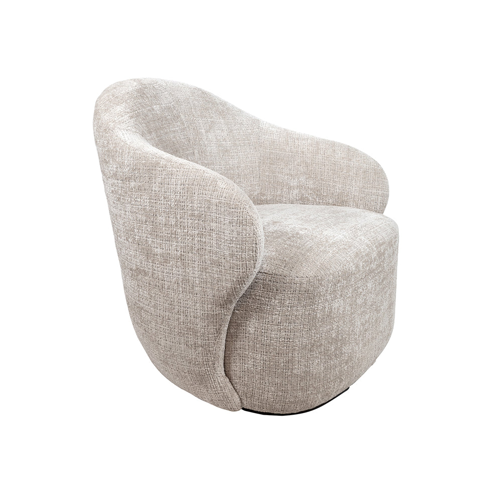 Jimi draaifauteuil 360 - Cremona - Taupe 04