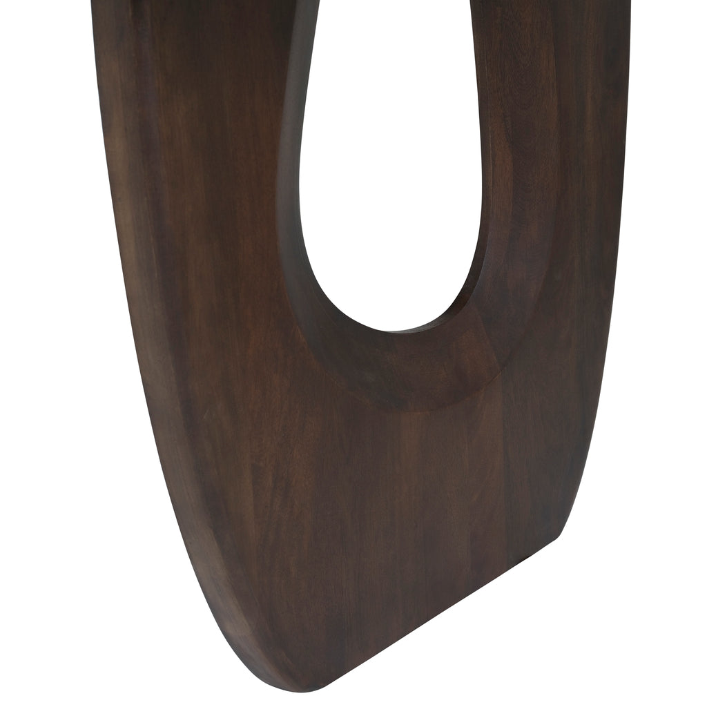 Eetkamertafel 220, Mango Brown Walnut