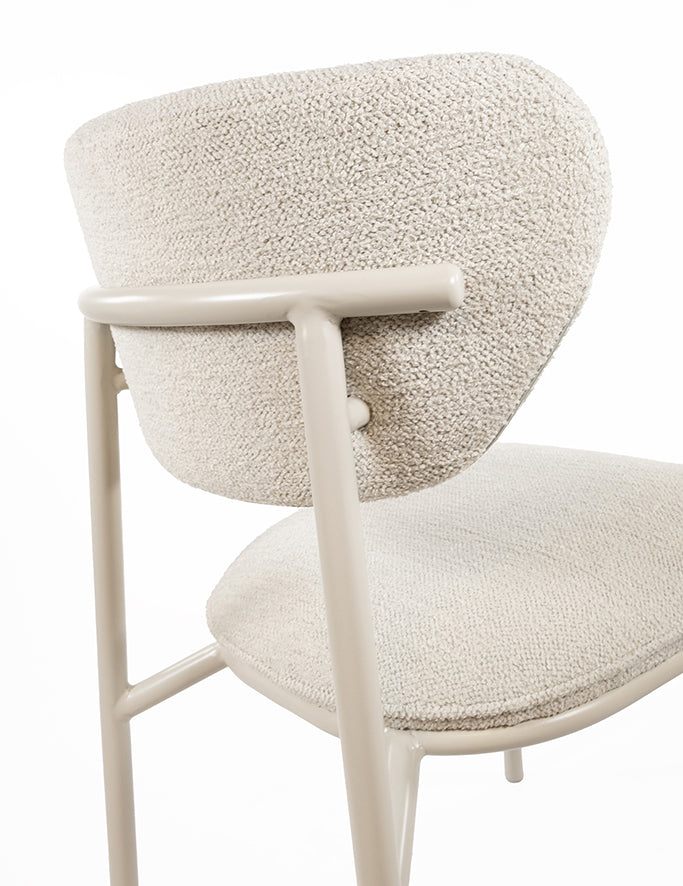 Didi eetkamerstoel - Beige frame - Gear - Shell 196