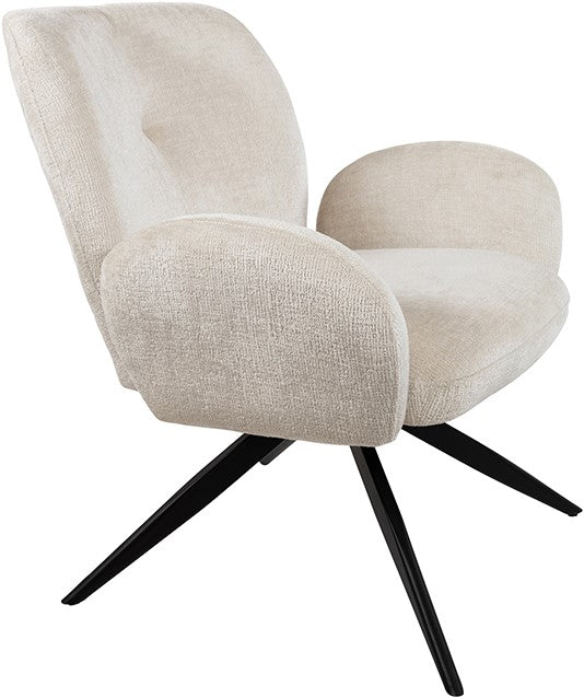 Bobby draaifauteuil 360 - Perfect Harmony - Ivory 02