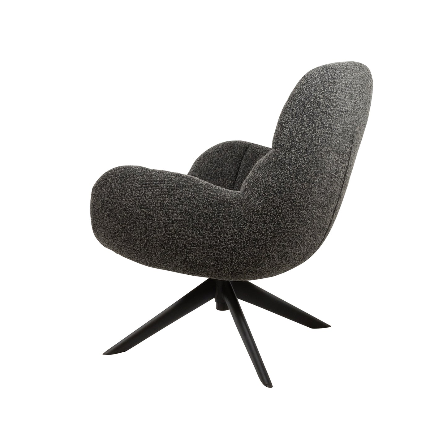 Elvis draaifauteuil 360 - Monet - Antracite 0252
