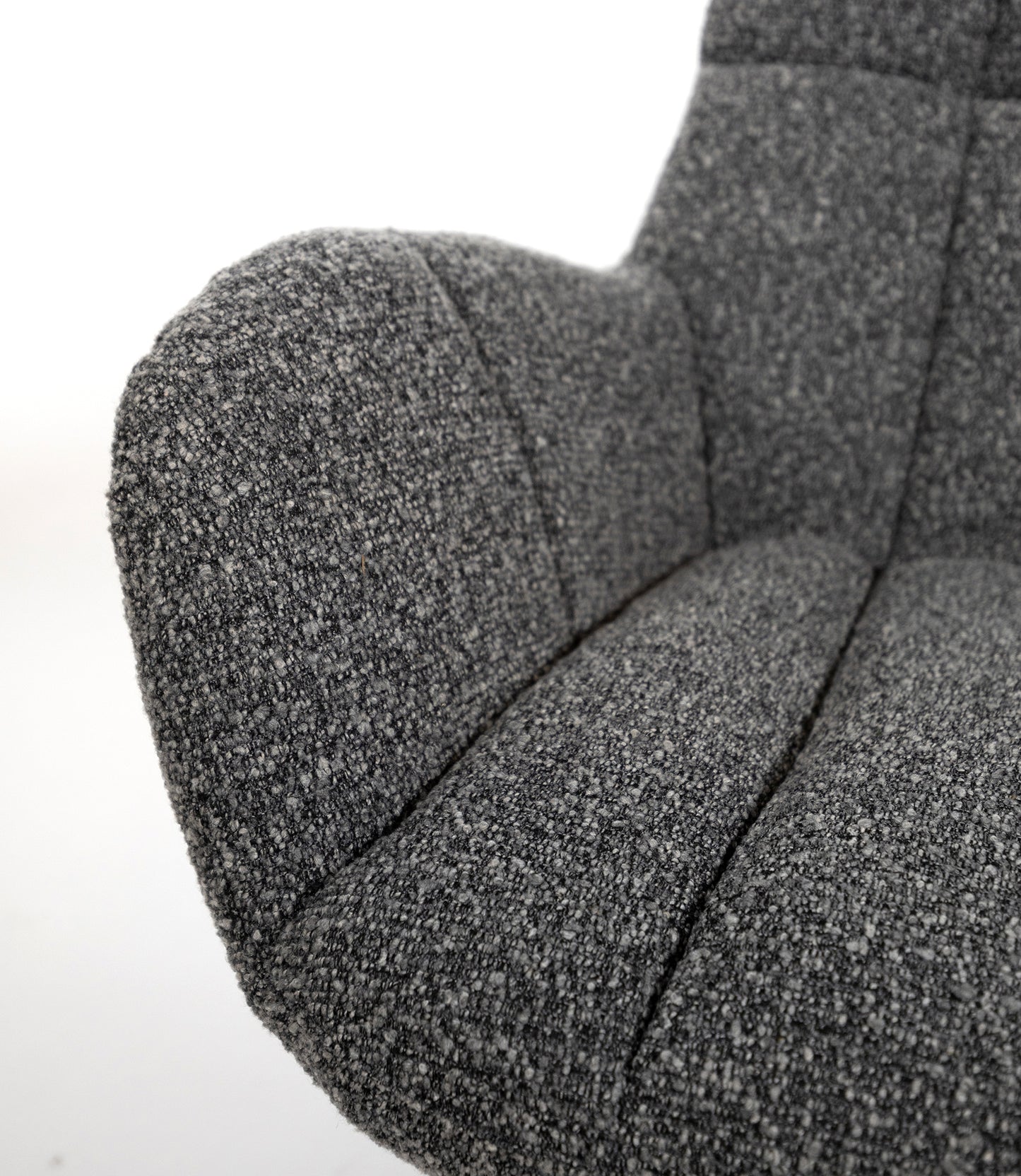 Elvis draaifauteuil 360 - Monet - Antracite 0252