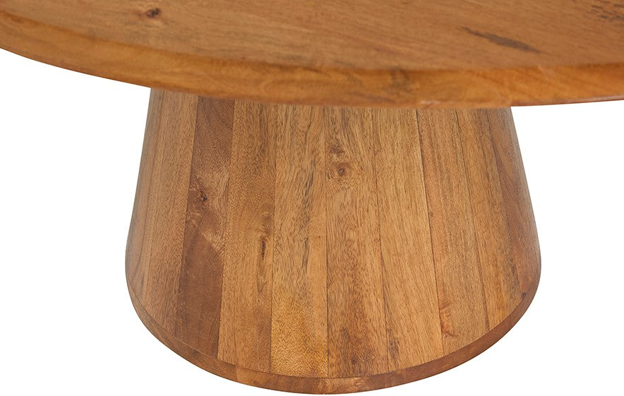 Salontafel 120, geometrisch, Ginger