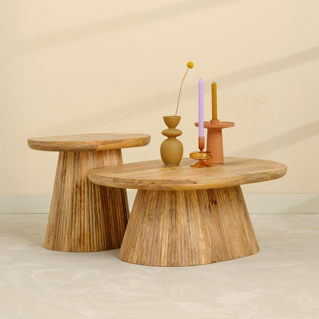 Salontafel 90, oval