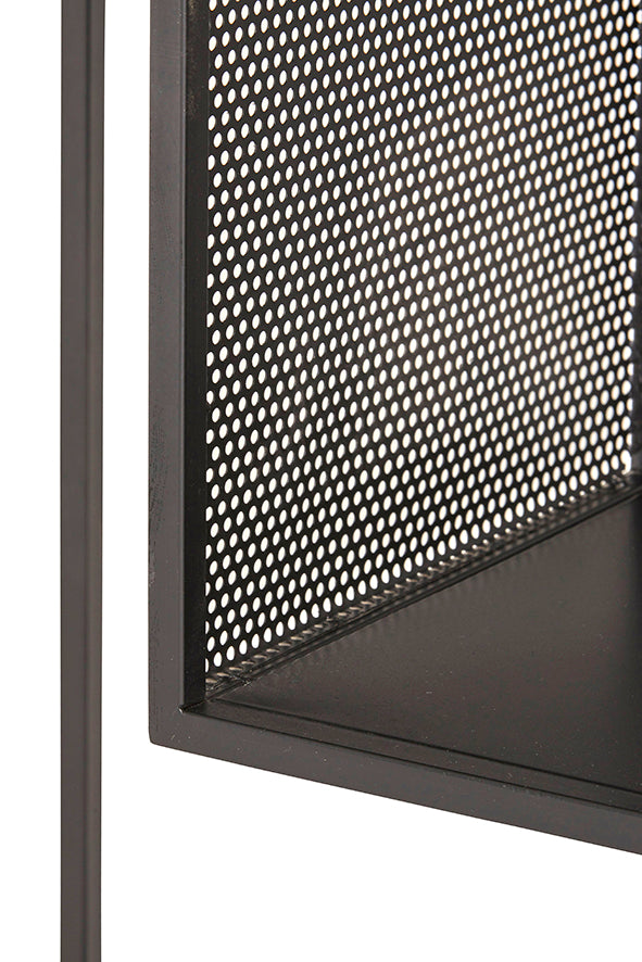 Boekenkast met 3 legplanken en 2 open vakken