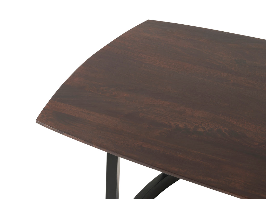 Eetkamertafel 200, Mango Dark Walnut