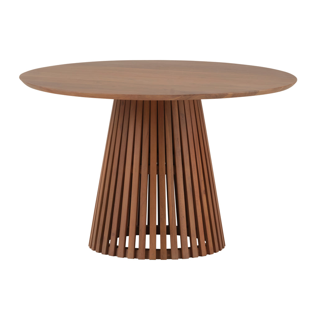 Eetkamertafel Ø130, Acacia Naturale