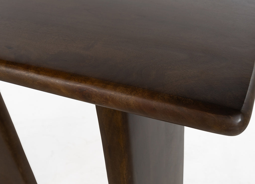 Lagos wandtafel 160, Mango Dark Walnut