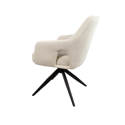 Marley eetkamerstoel - 360ARS - Storm - Ecru 02 (set of 2)