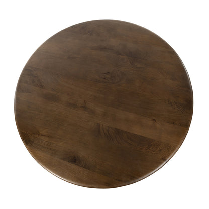 Eetkamertafel Ø130, Mango Walnut