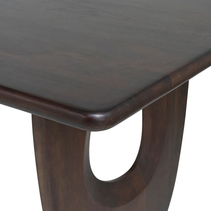 Eetkamertafel 220, Mango Brown Walnut