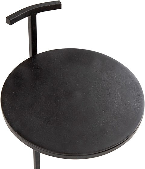 Barcelona bijzettafel, Blackish bronze (set of 4)