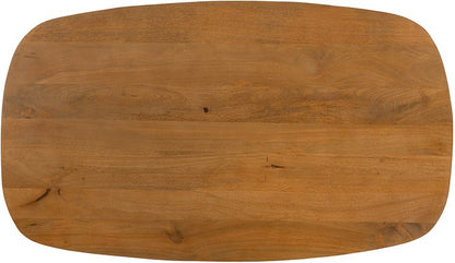 Salontafel deens ovaal 120, Mango Smooth Natural