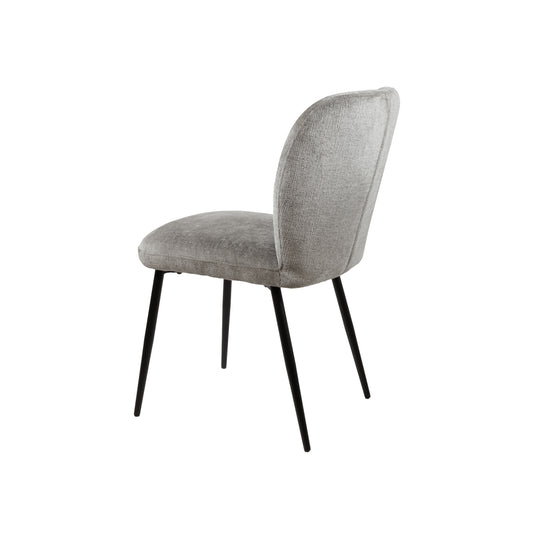 Bobby eetkamerstoel - zonder arm - Perfect Harmony - Light grey 85 (set of 2)