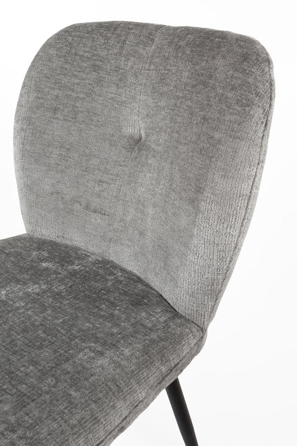 Bobby eetkamerstoel - zonder arm - Perfect Harmony - Light grey 85 (set of 2)