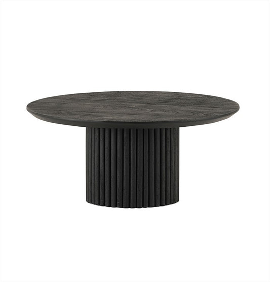 Salontafel Ø90, Acacia Black