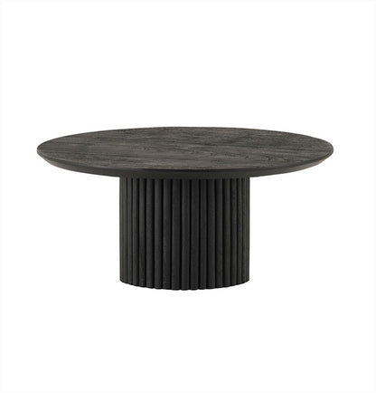 Salontafel Ø90, Acacia Black