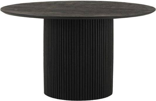 Eetkamertafel Ø140, Acacia Black