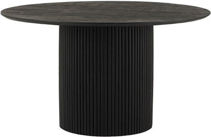 Eetkamertafel Ø140, Acacia Black