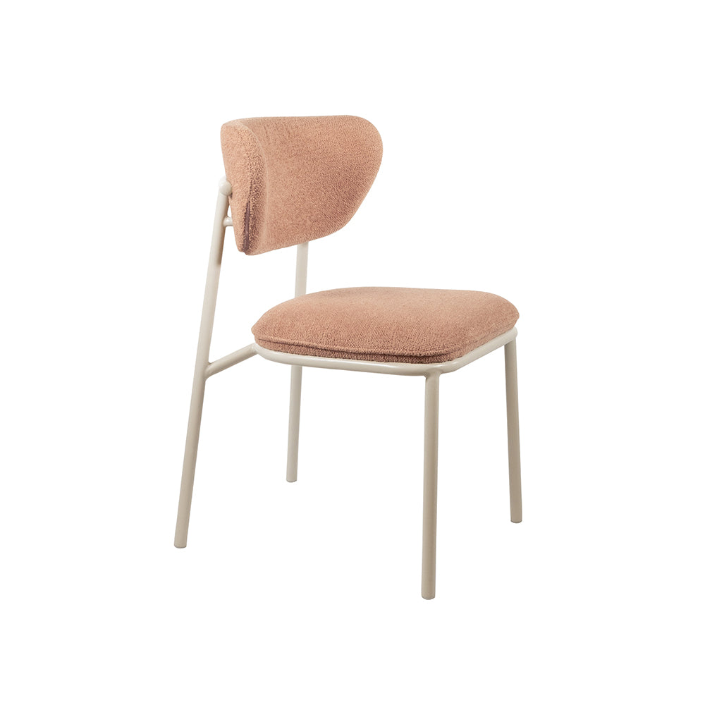 Didi eetkamerstoel - Beige frame - Gear - Powder 209