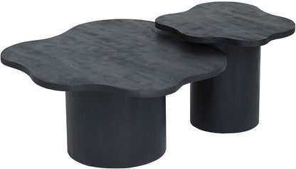 Fiore bijzettafel 65, Black