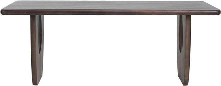 Eetkamertafel 280, Mango Brown Walnut