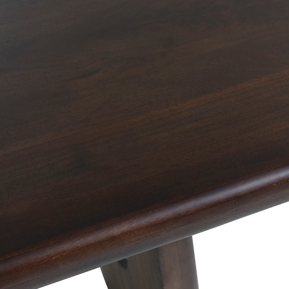 Eetkamertafel 280, Mango Brown Walnut