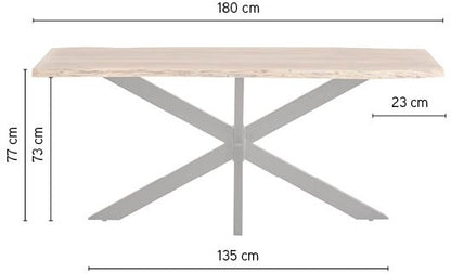 Eetkamertafel 180