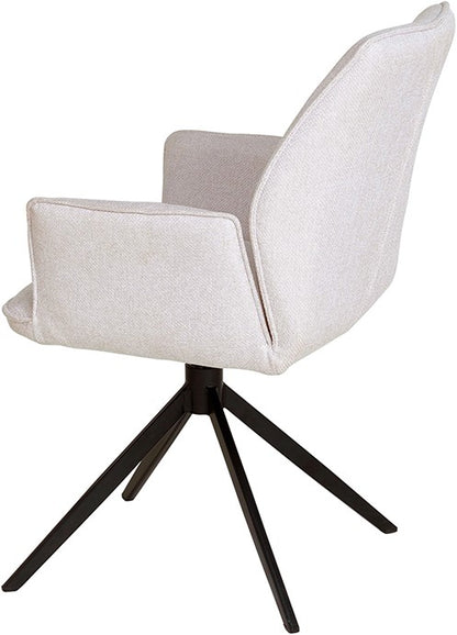 Revi eetkamerstoel - draaipoot 360ARS - Lotus Natural 03 (set of 2)