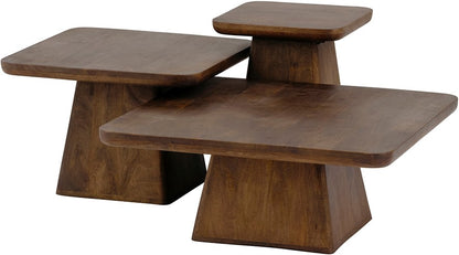 Salontafel 60, Mango Brown Walnut