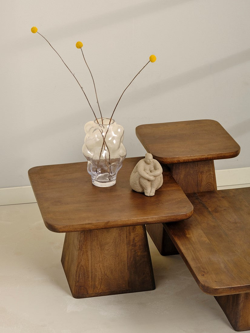 Salontafel 60, Mango Brown Walnut