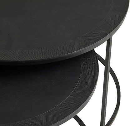 Verona salontafel set van 2, Black