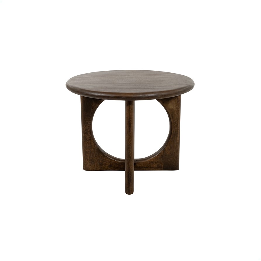 Salontafel Ø60, H46, Mango Walnut