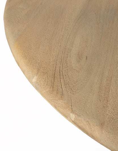 Eetkamertafel Ø130, Groovy Natural
