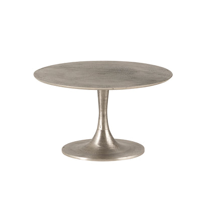 Bari Salontafel Ø76, Silver antique