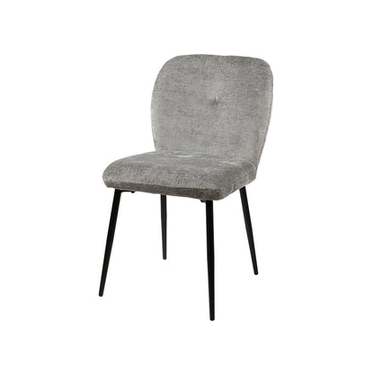 Bobby eetkamerstoel - zonder arm - Perfect Harmony - Light grey 85 (set of 2)