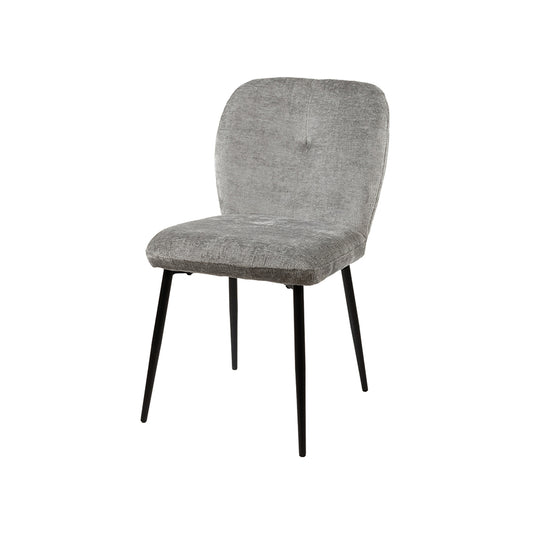 Bobby eetkamerstoel - zonder arm - Perfect Harmony - Light grey 85 (set of 2)