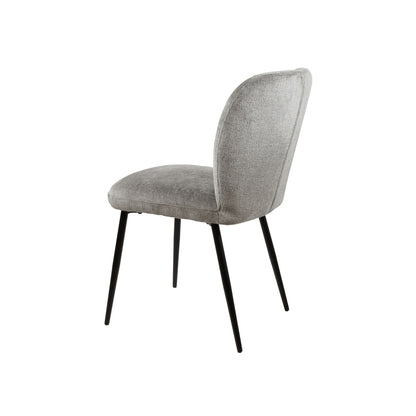 Bobby eetkamerstoel - zonder arm - Perfect Harmony - Light grey 85 (set of 2)