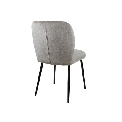 Bobby eetkamerstoel - zonder arm - Perfect Harmony - Light grey 85 (set of 2)