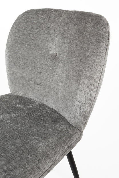 Bobby eetkamerstoel - zonder arm - Perfect Harmony - Light grey 85 (set of 2)
