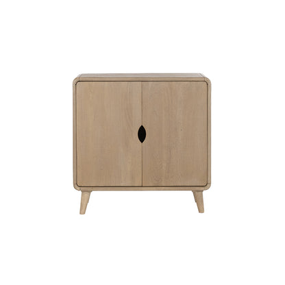 Commode 85 met 2 deuren, Acacia Weathered Wood