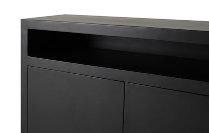 Dressoir 180 met 3 deuren en 1 open vak