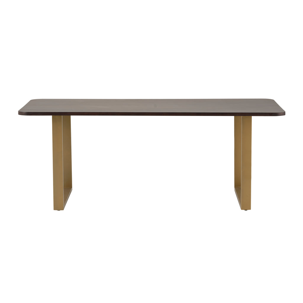 Eetkamertafel 200, Acacia Warm Walnut