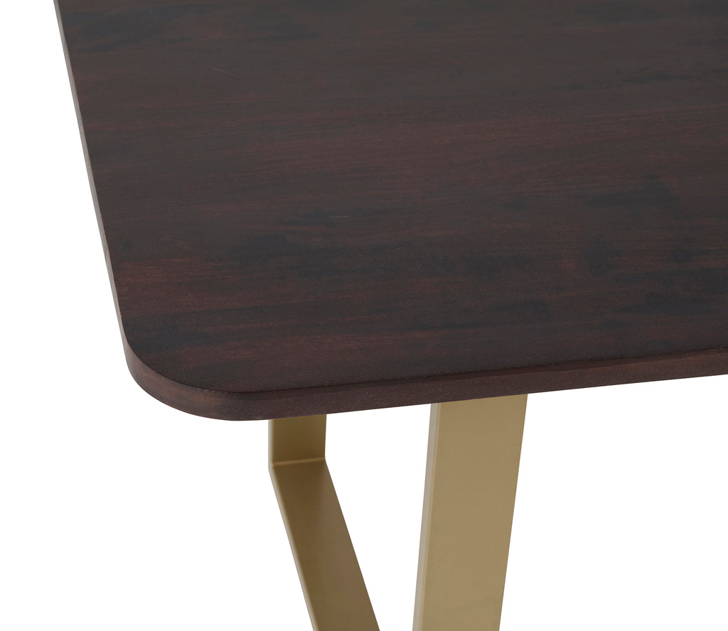 Eetkamertafel 200, Acacia Warm Walnut