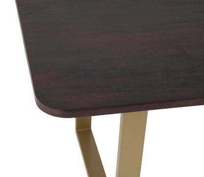 Eetkamertafel 200, Acacia Warm Walnut