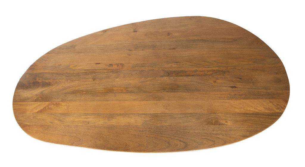 Eetkamertafel 200, blad organisch