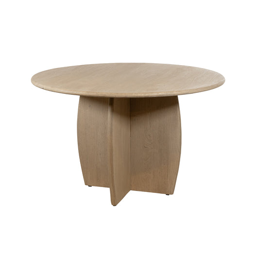 Eetkamertafel Ø120, Acacia Weathered Wood