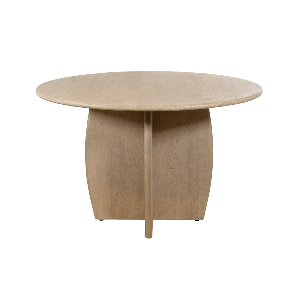 Eetkamertafel Ø120, Acacia Weathered Wood
