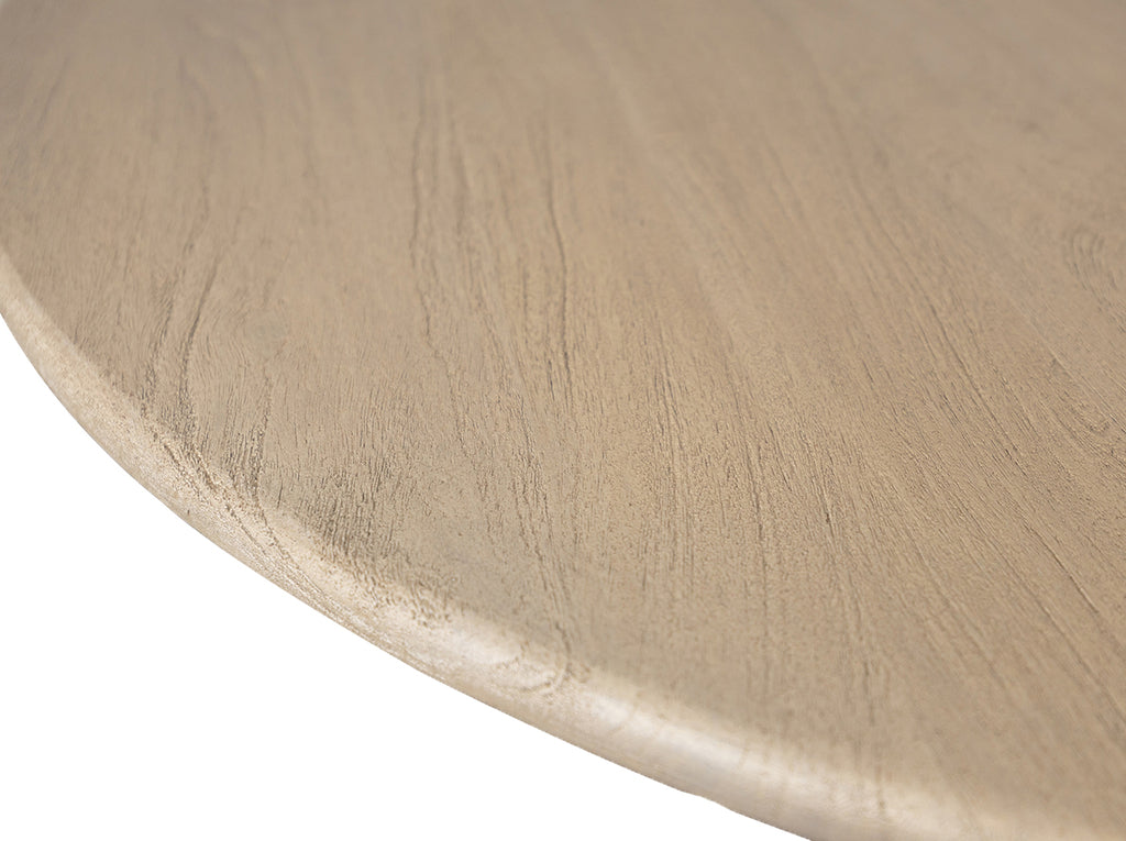 Eetkamertafel Ø120, Acacia Weathered Wood