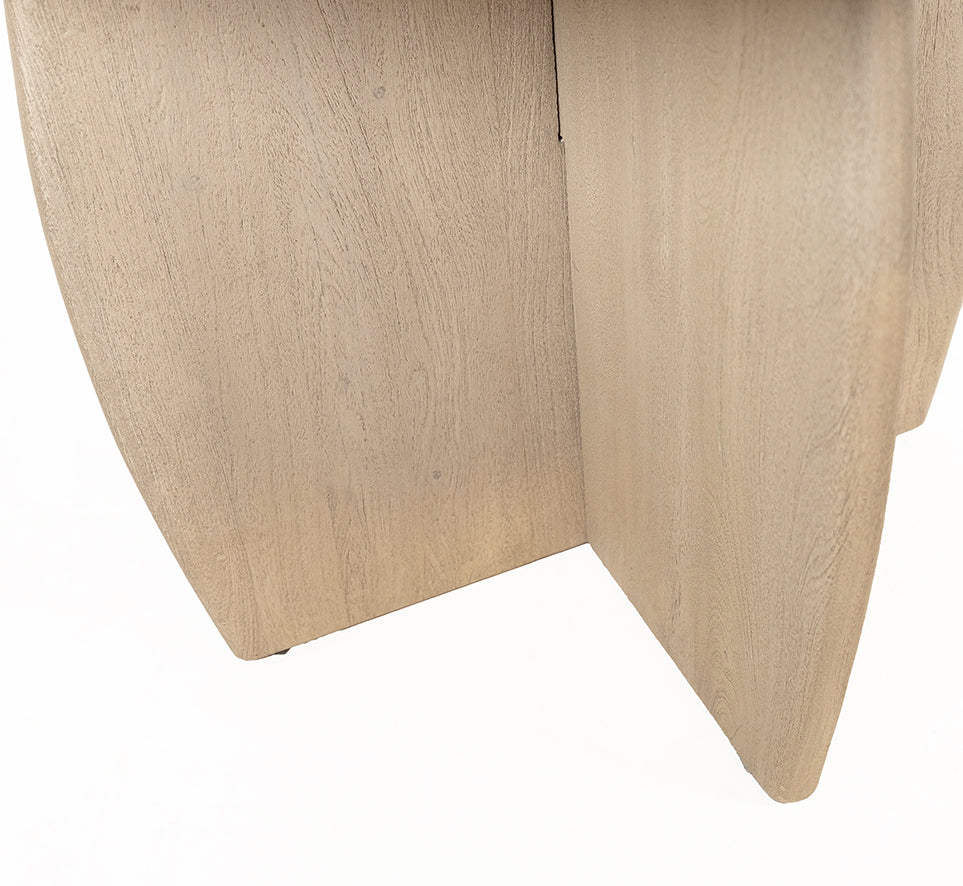 Eetkamertafel Ø120, Acacia Weathered Wood